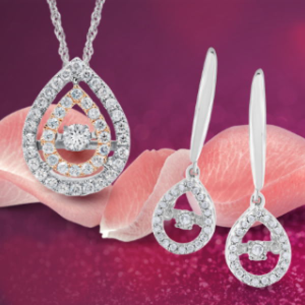 Win Diamond Necklace & Earrings Sweeps Invasion