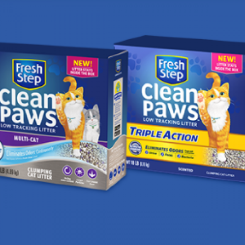 Win A Lifetime of Clean Paws Cat Liter Sweeps Invasion