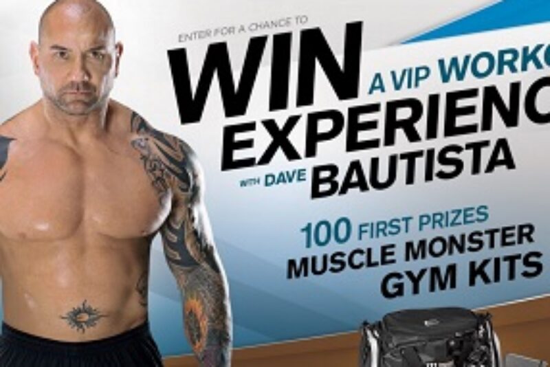 Win VIP Workout with Dave Bautista