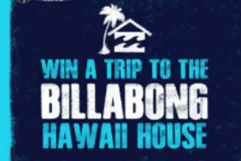Win A Trip to Billabong Hawaii House