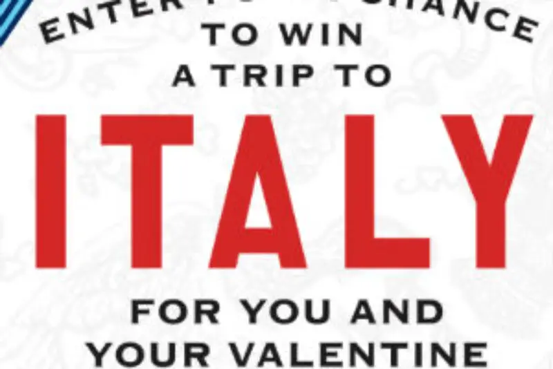 Win A Trip to Italy
