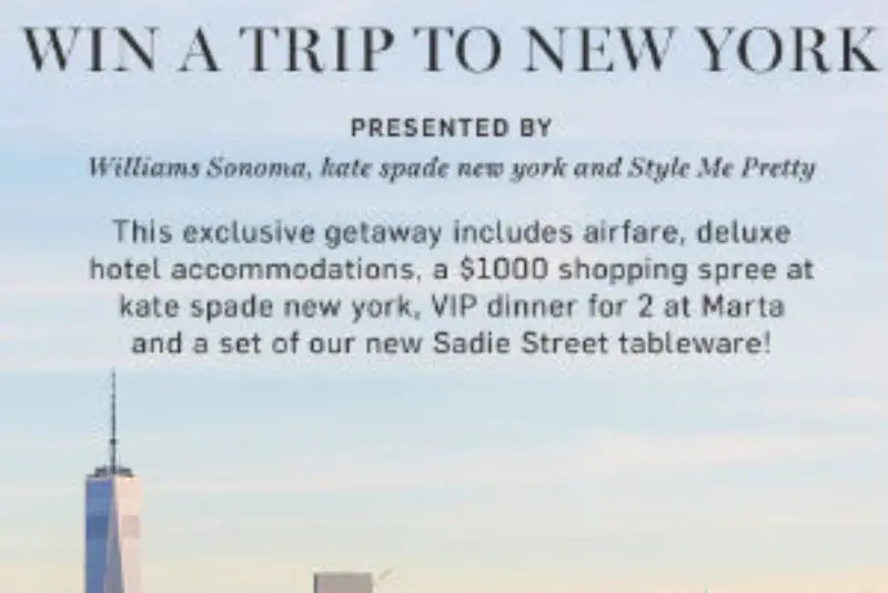 Win Trip to New York