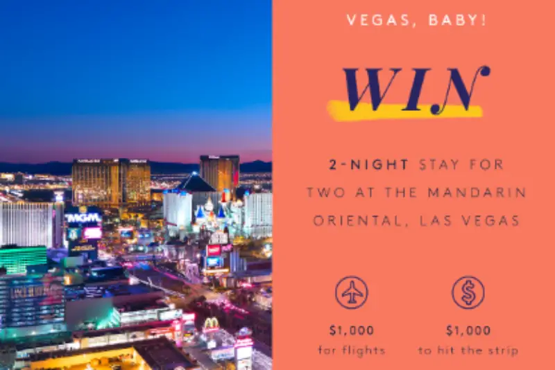 Win Trip to Las Vegas