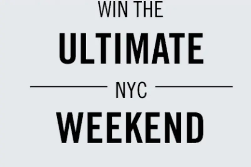Win Ultimate NYC Weekend