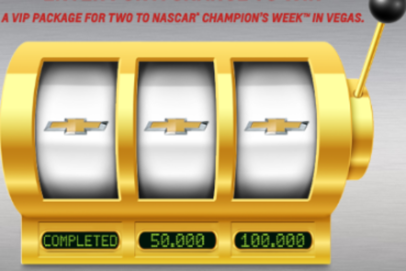 Win A VIP Trip to NASCAR Champion's Week in Vegas & A Chevy Colorado