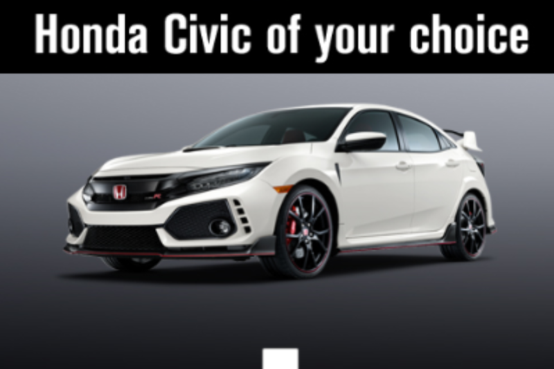 Win A Honda, Motorcycle or Concert Trips