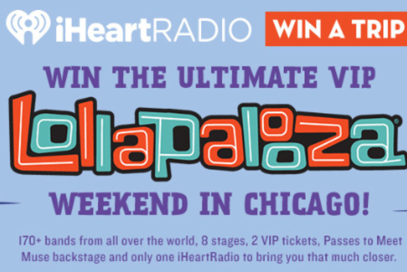 Win A Trip to Lollapalooza Festival in Chicago