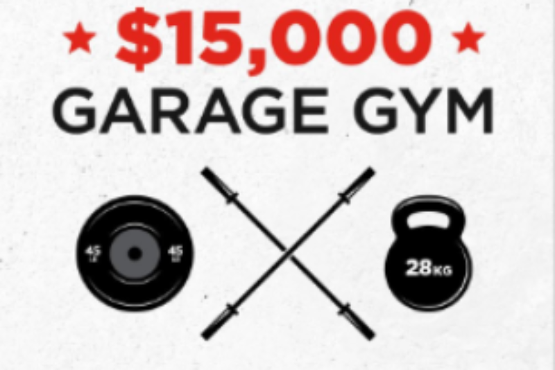 Win A $15K Garage Gym