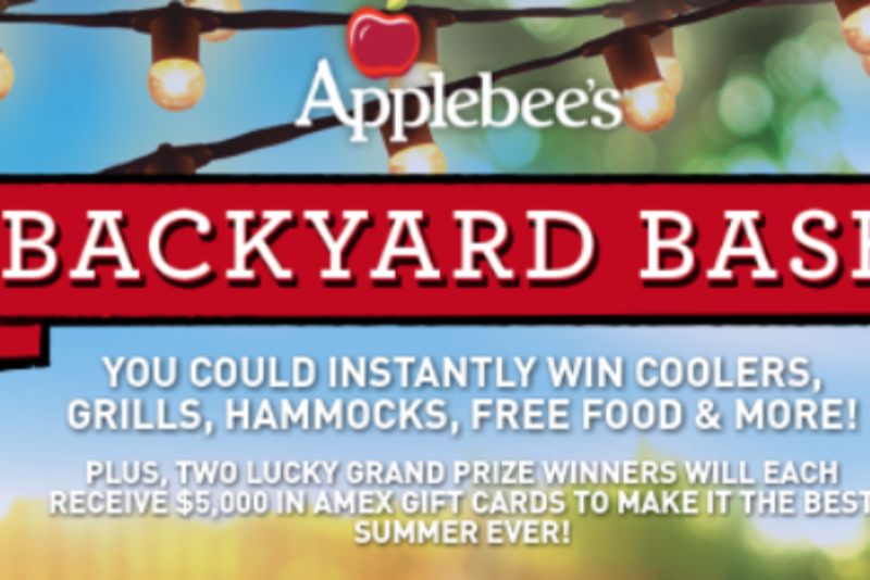Win An Applebee's Backyard Bash