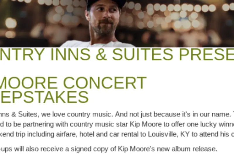 Win A Trip To See Kip Moore In Concert