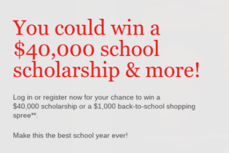 Win $40K School Scholarship & More!