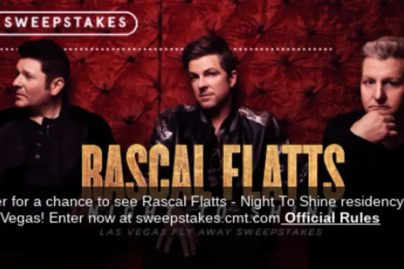 Win A Trip to See Rascal Flatts in Vegas