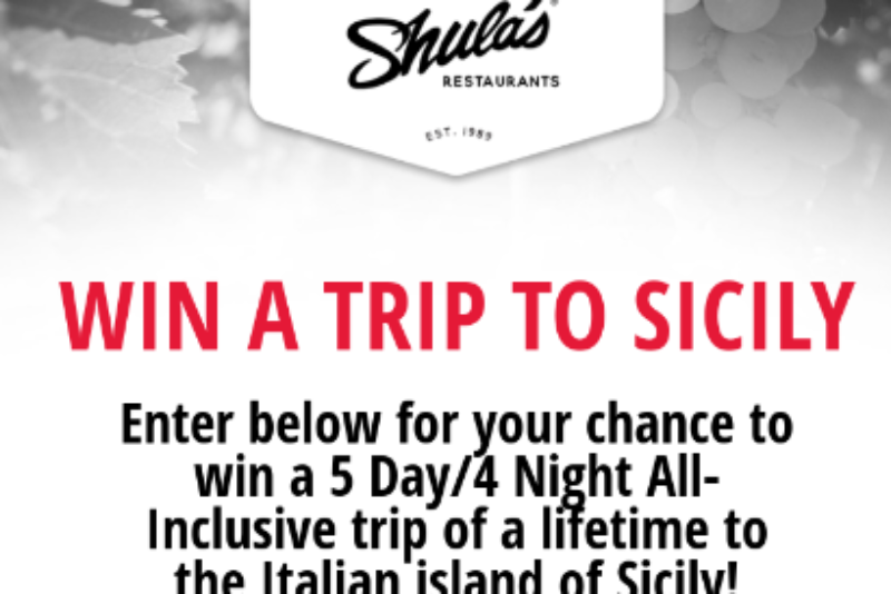 Win A Trip to Sicily
