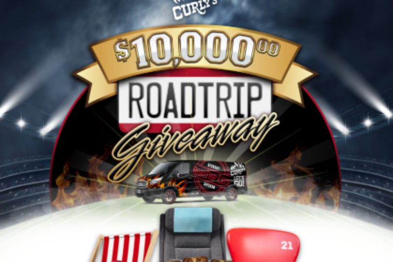 Win $10,000 Cash From Curly's