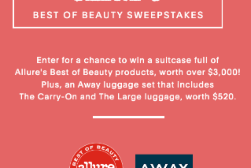 Win Suitcase Full of Beauty Products