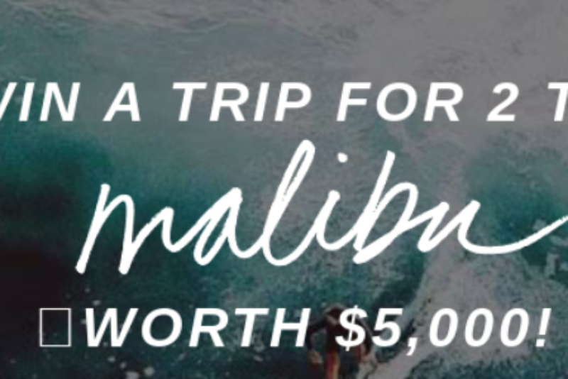 Win A Vacation in Malibu