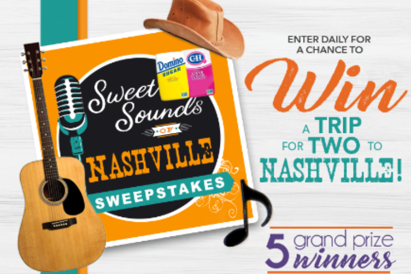 Win 1 of 5 Trips to Nashville, TN