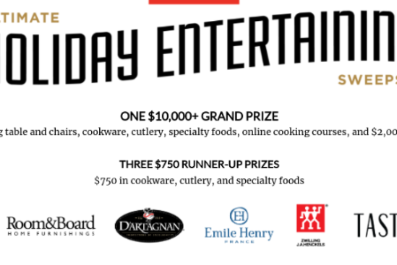 Win Cash, Cookware, Cutlery & More!