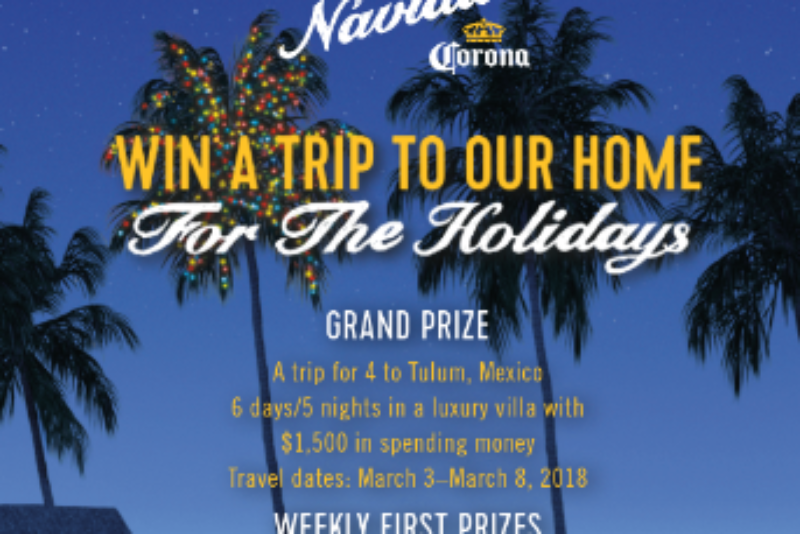 Win A Trip to Mexico For Four
