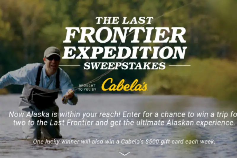 Win a $500 Cabela's Gift Card & An Alaska Cruise