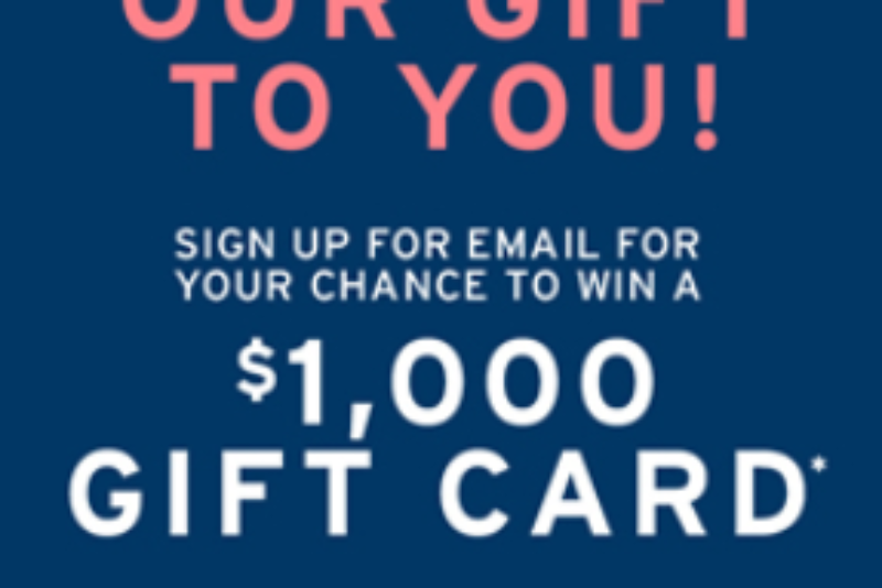 Win 1 of 5 $1K Marshall's Gift Cards