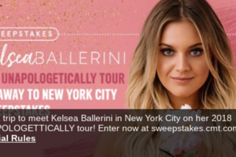 Win A Trip to NYC to Meet Kelsea Ballerini