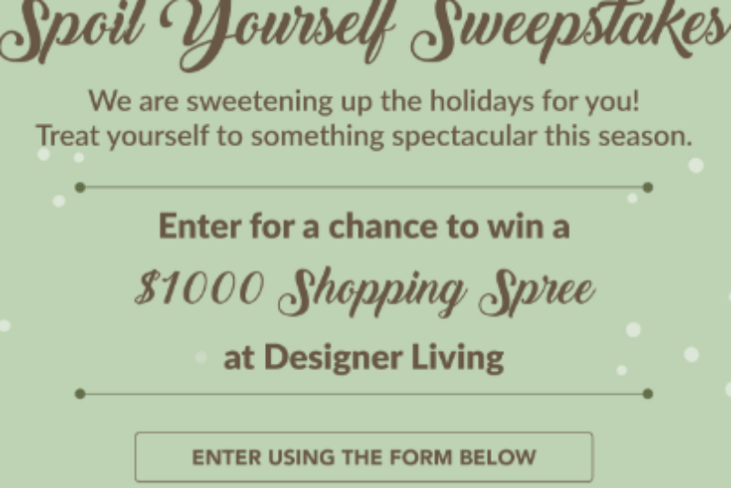 Win $1K Home Decor Shopping Spree