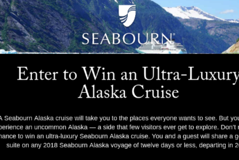 Win A Luxury Alaska Cruise