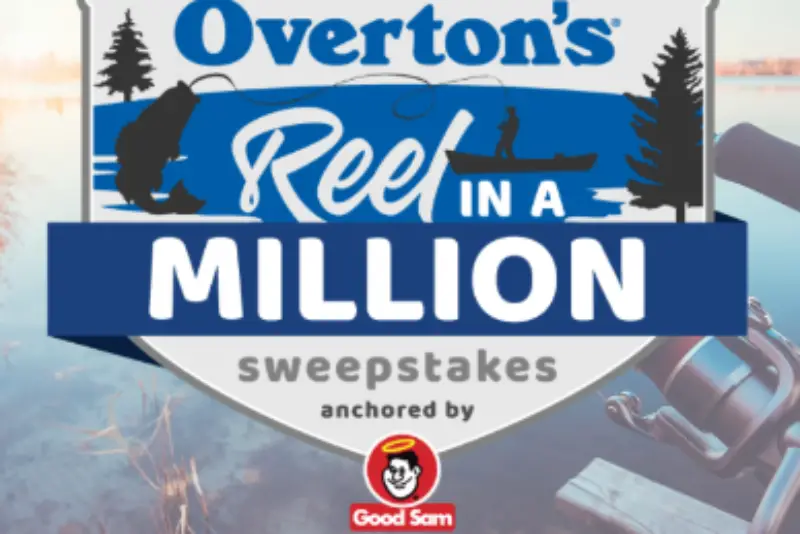 Win 1 of 5 $5K Overton's Gift Cards & More!