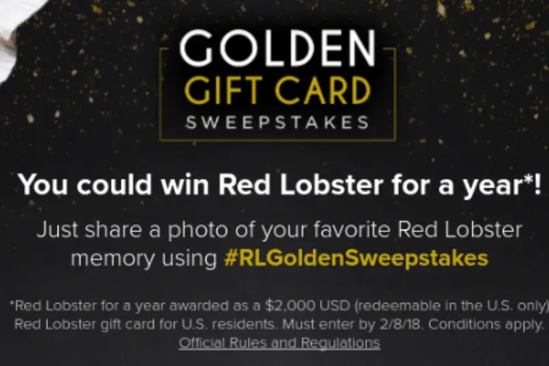 Win Red Lobster For a Year