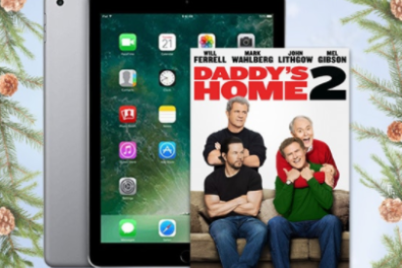 Win iPad & A Digital Copy Of Daddy's Home 2