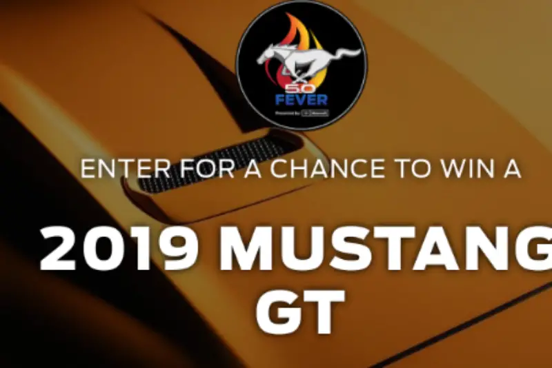 Win a 2019 Mustang GT