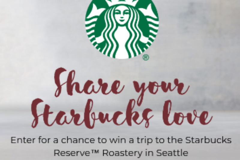 Win A Trip To Starbucks Reserve Roastery in Seattle