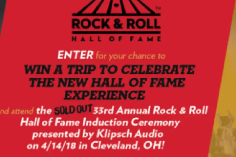 Win a Trip to 33rd Annual Rock & Roll Hall of Fame