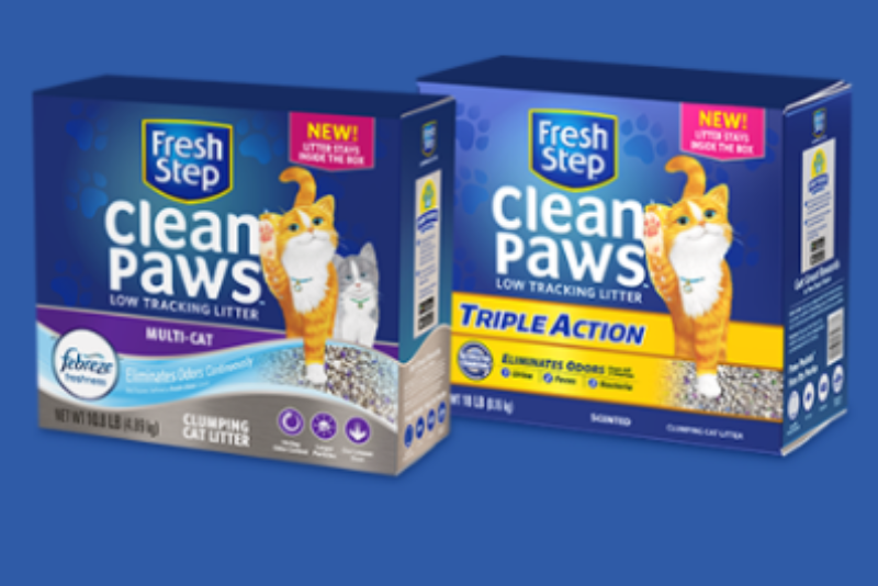 Win A Lifetime of Clean Paws Cat Liter