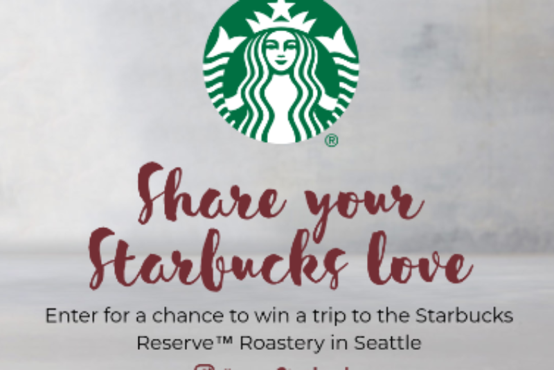 Win 1 of 2 Starbucks Reserve Roastery Trips