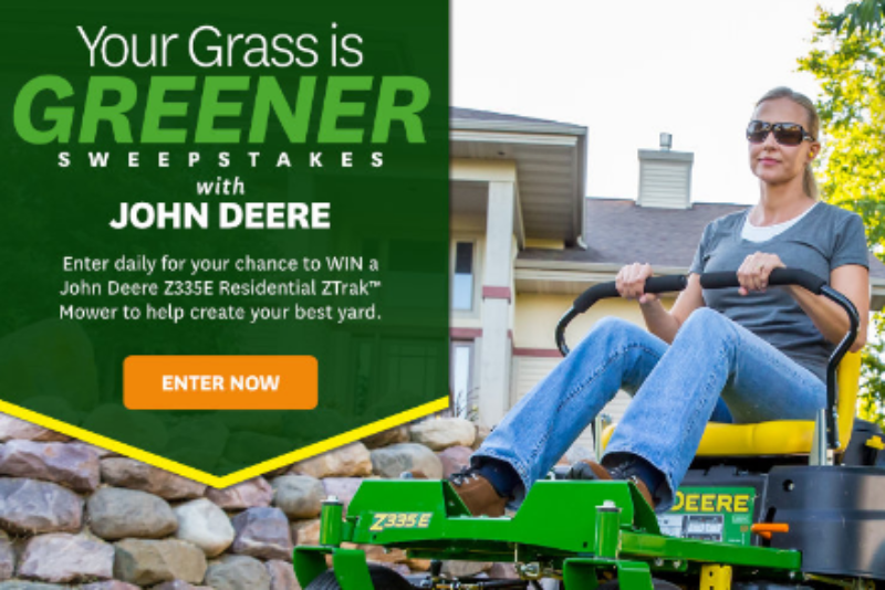 Win A John Deere Mower