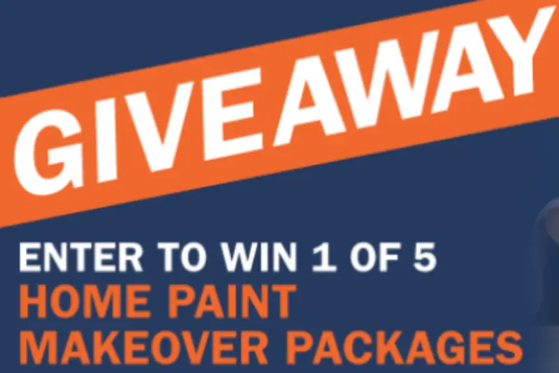 Win  A Home Paint Makeover & More!