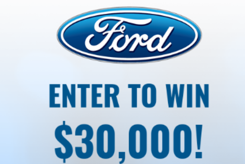 Win A 2018 Ford F-150 or A Mustang or An Escape