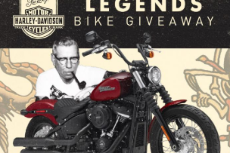 Win A Harley-Davidson Motorcycle