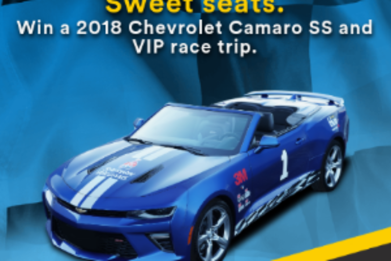 Win a 2018 Chevrolet Camaro SS