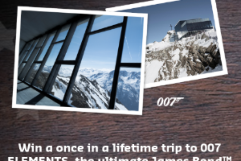 Win a Trip to 007 ELEMENTS