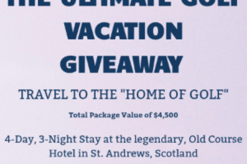 Win a Golf Vacation in Scotland