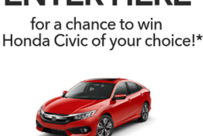 Win a Honda Civic of Your Choice