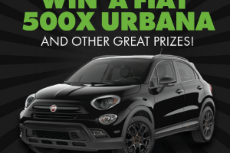 Win a Fiat 500x Urbana
