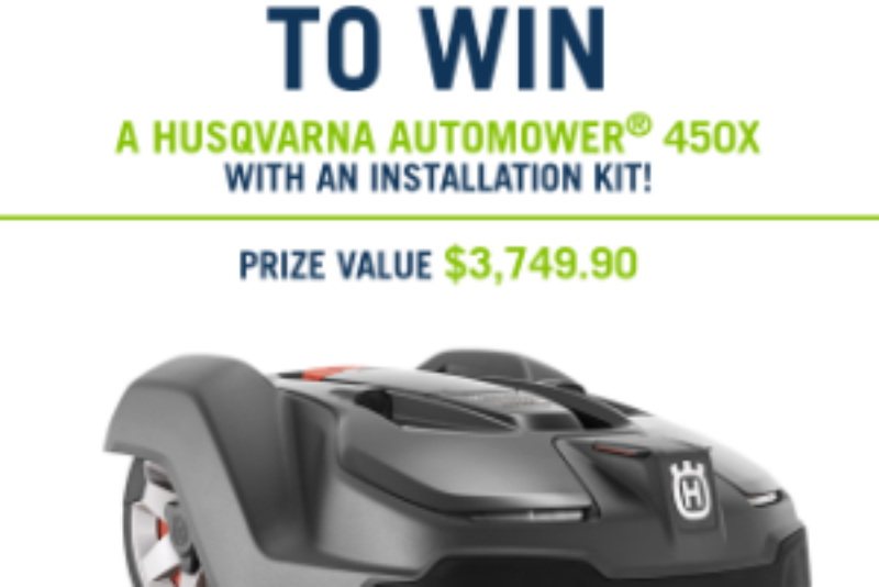 Win a Husqvarna 450X Automower