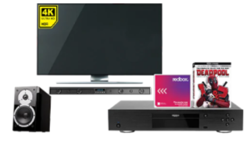 Win a 4K Home Theater + Year Of Redbox