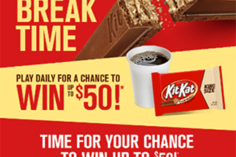 Kit Kat: Instantly Win Up To $50