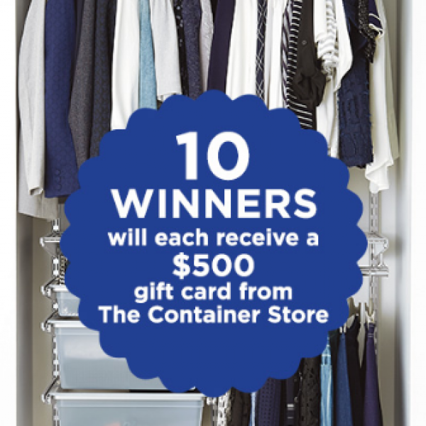 Win 1 of 10 $500 Container Store Gift Cards « Sweeps Invasion
