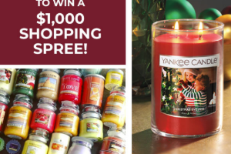Win a $1K Yankee Candle Shopping Spree